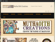 Tablet Screenshot of muthaoithcreations.com